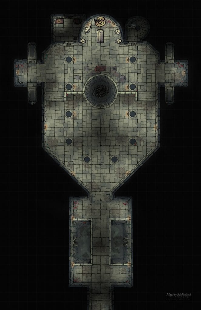 Yuan-Ti Temple 22x34 Grid